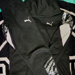 Girls puma sweatsuit